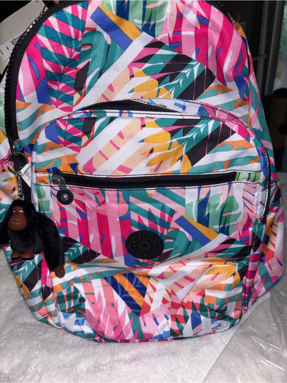 Seoul Kipling patchwork gardens NWT